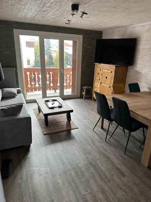 Ferienwohnung Au Myosotis, Cosy Au Pied Des Pistes Avec Vue Et Coeur De Station Les Deux Alpes Exterior foto